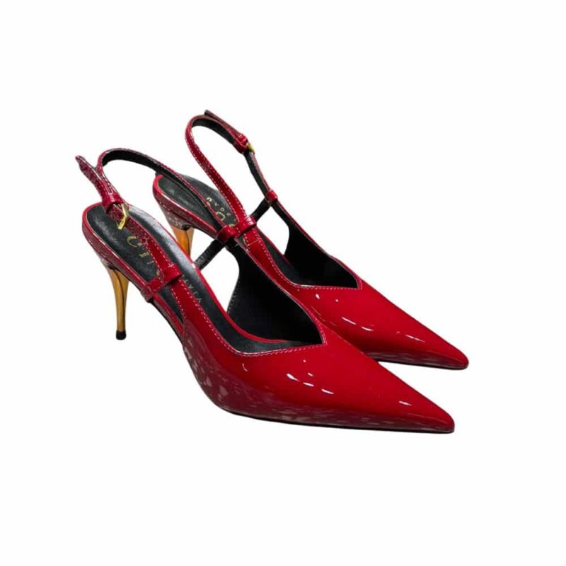 Gucci Women'S Platform Pump Red