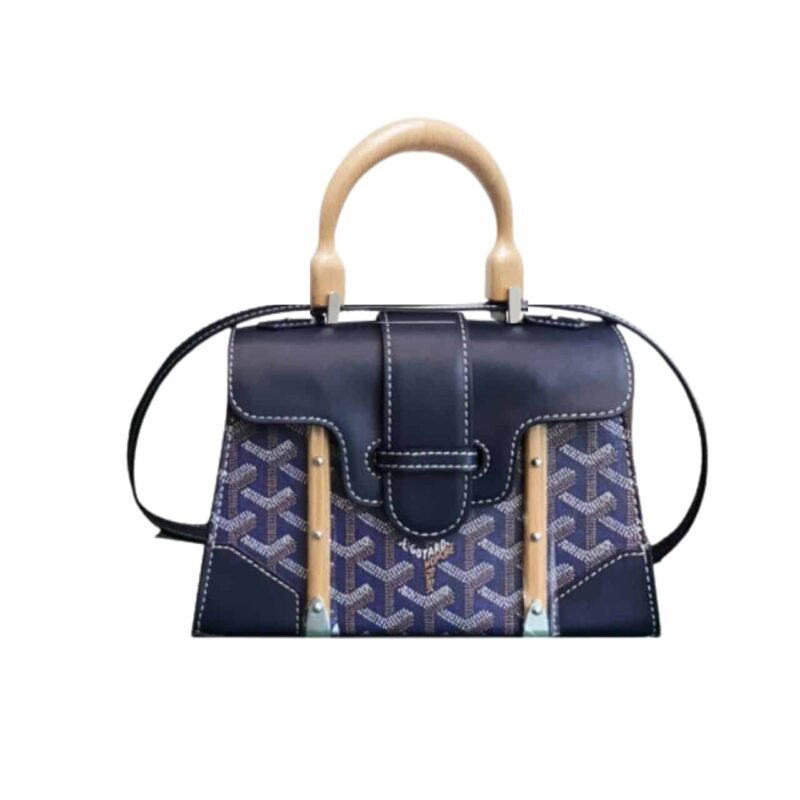 GOYARD SAÏGON STRUCTURÉ MINI BAG INDIGO 22CM SAIGOBMINTY10CL10P