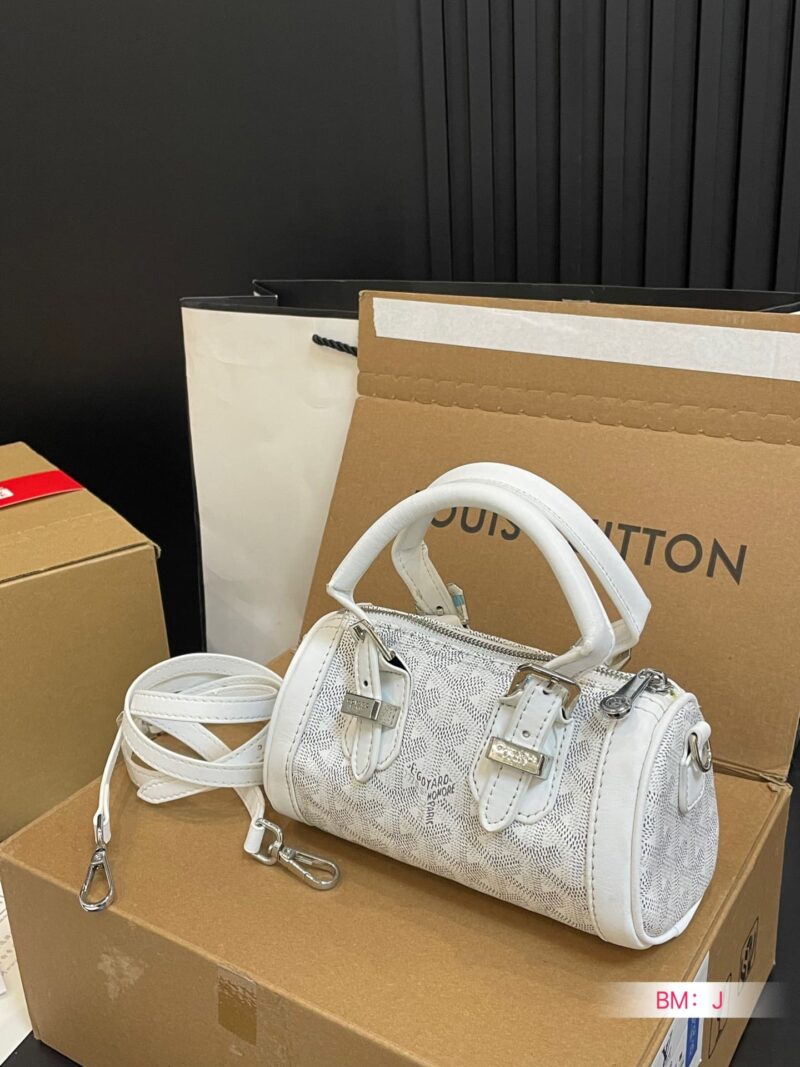 Alternative view of GOYARD GOYARDINE CROISIERE MINI WHITE 19CM