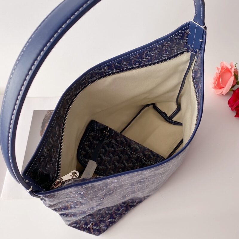 Alternative view of GOYARD BOHÈME HOBO BAG NAVY BLUE 42CM BOHEMEPMLTY12CL12P