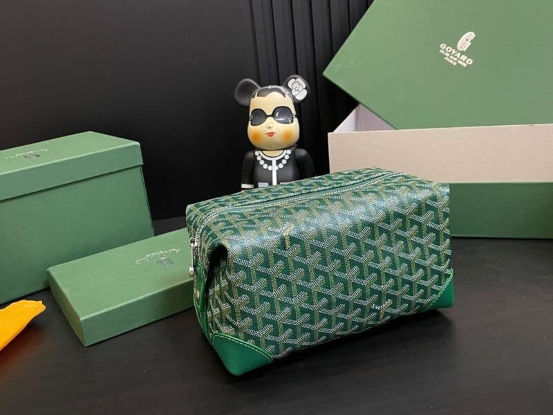 Alternative view of GOYARD BOWLING 25 TOILETRY BAG GREEN 23CM BOWLIN025TY09CL09P