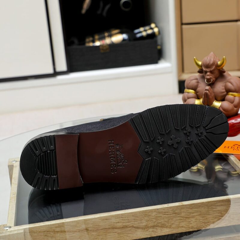 Alternative view of Hermes Blaise Loafer Black