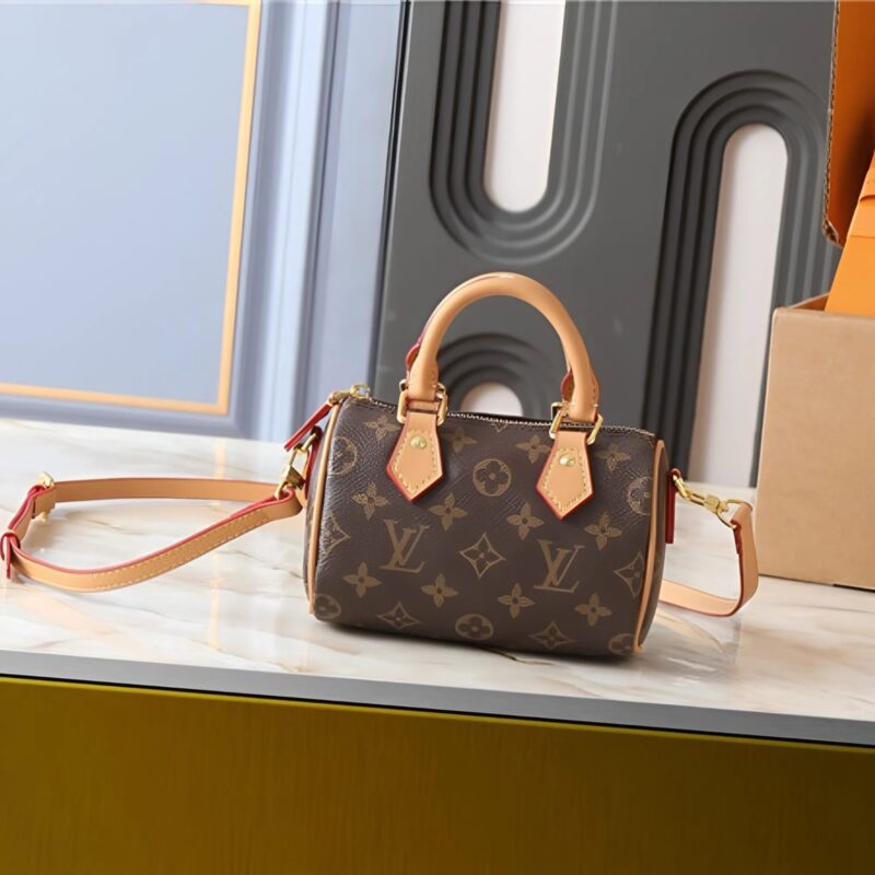 Alternative view of Louis Vuitton Nano Speedy Monogram Brown 16Cm M81085