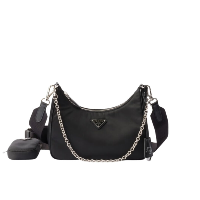 Prada Re Edition 2005 Re Nylon Bag Black 22cm 1BH204 R064 F0002 V V9L