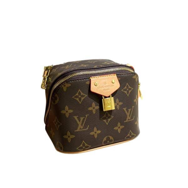 Louis Vuitton Vanity Bag Monogram Brown 15Cm
