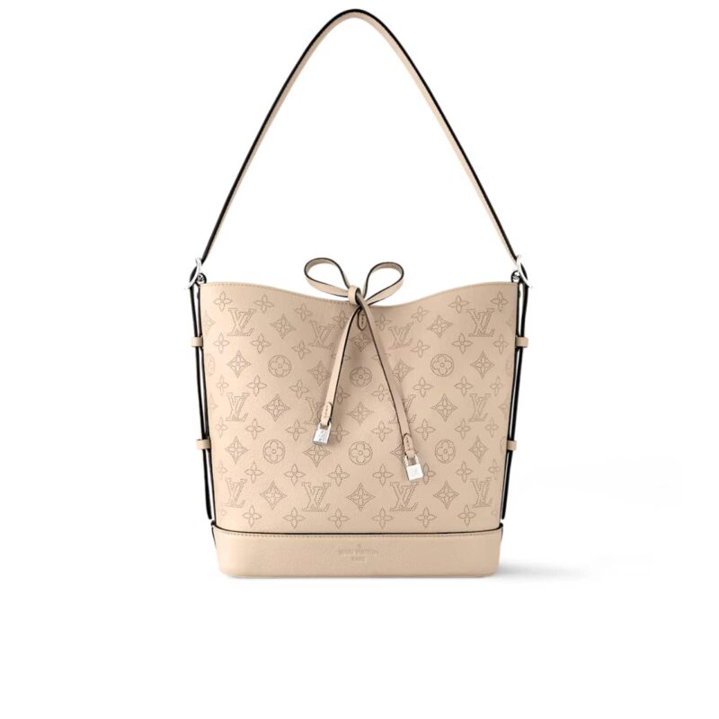 Louis Vuitton Flore Perforated Mahina Beige 28Cm M12140