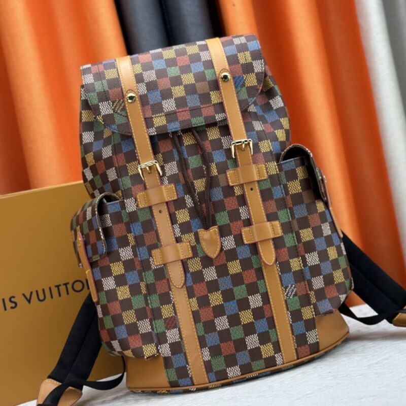 Alternative view of Louis Vuitton Christopher MM Backpack Multicolor 44Cm N00163