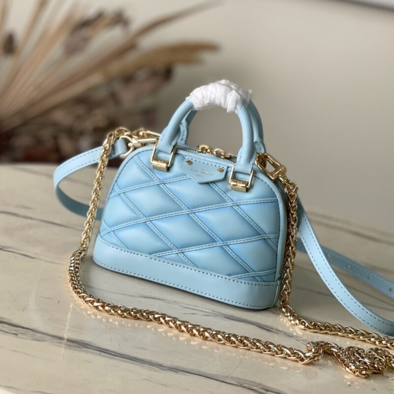 Alternative view of [Super Vip 1:1] Louis Vuitton Nano Alma Lagoon Blue 18Cm M83049
