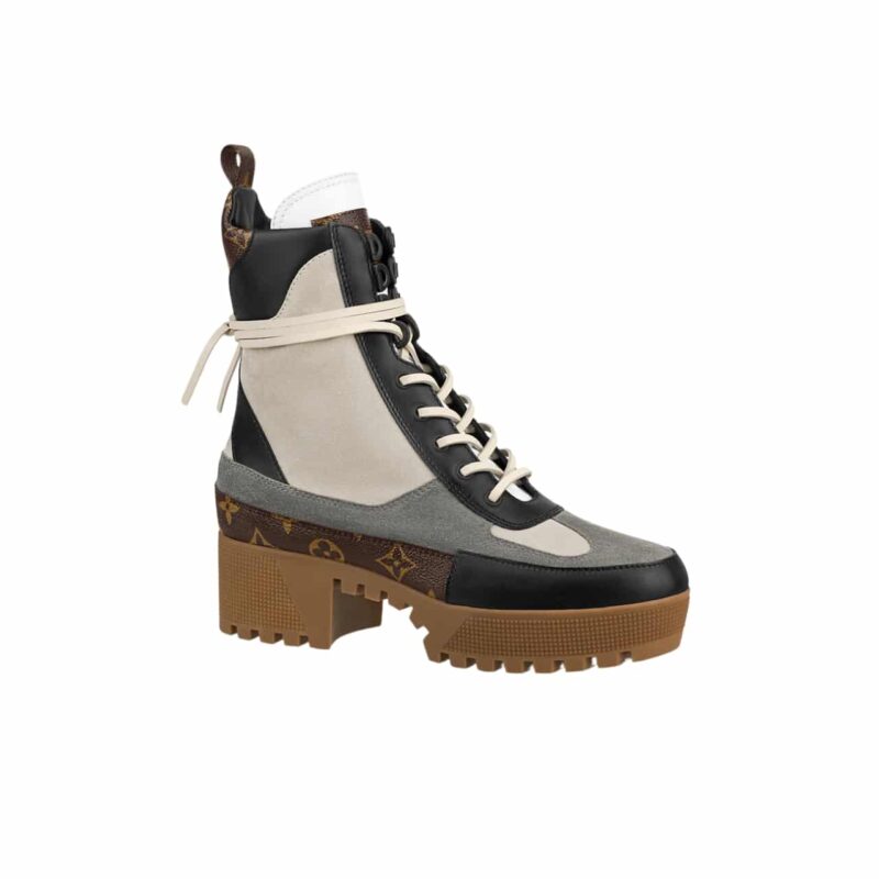 Louis Vuitton Laureate Ankle Boots Dark Grey 1Aap8B