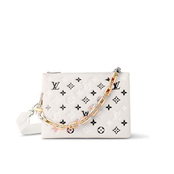 Louis Vuitton Bolso Coussin PM Monogram White 27Cm