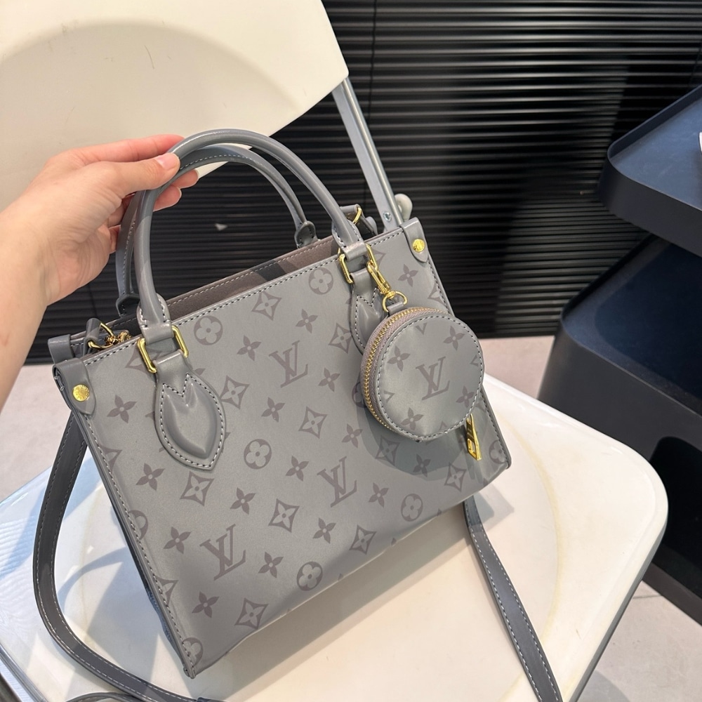 Louis Vuitton Onthego PM Trianon Gray 25Cm M12465 - Image 3