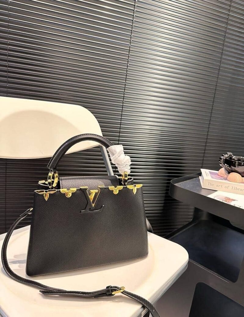 Alternative view of Louis Vuitton Capucines BB Bag Black 27Cm M54663