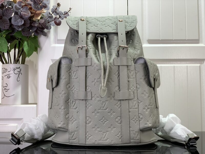 Alternative view of Louis Vuitton Christopher PM Backpack Khaki 39Cm M23146