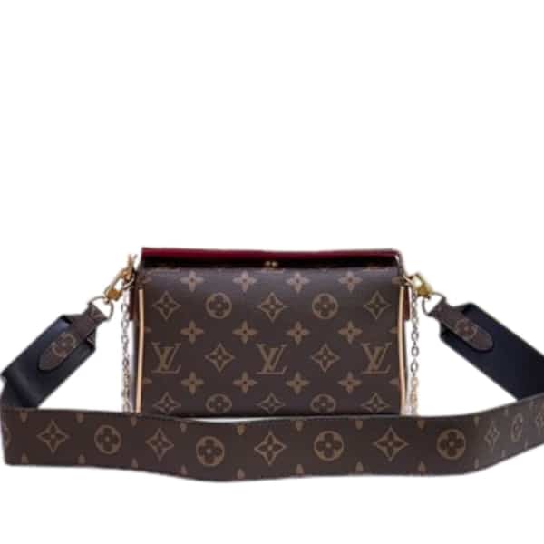 Louis Vuitton Recital Handbag Monogram Canvas 21Cm