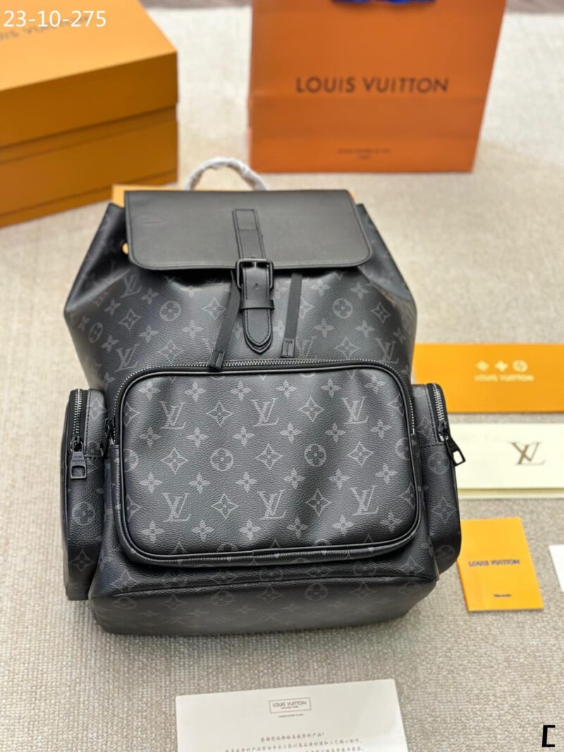Alternative view of Louis Vuitton Backpack Monogram Black 45Cm