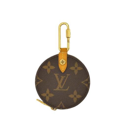 Louis Vuitton Around Zipper Case Porte Monnaie Monogram Brown M68524