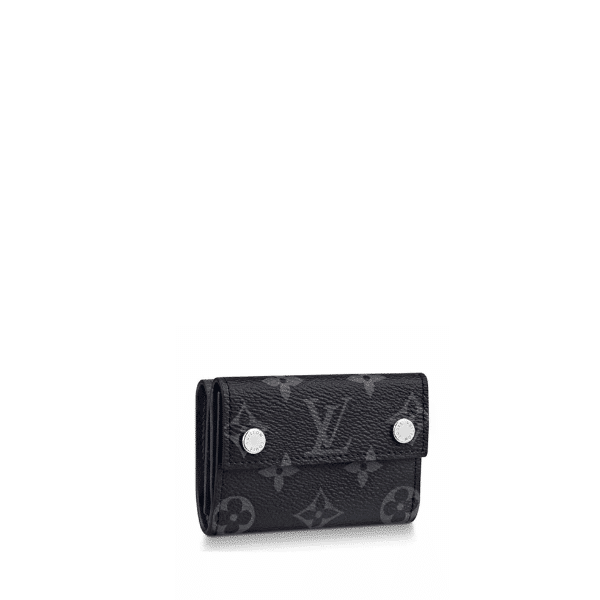Louis Vuitton Discovery Compact Wallet Black 9Cm M67630