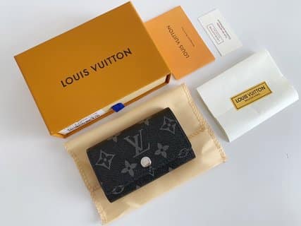 Alternative view of Louis Vuitton 6 Key Holder Monogram Black 10Cm N62662
