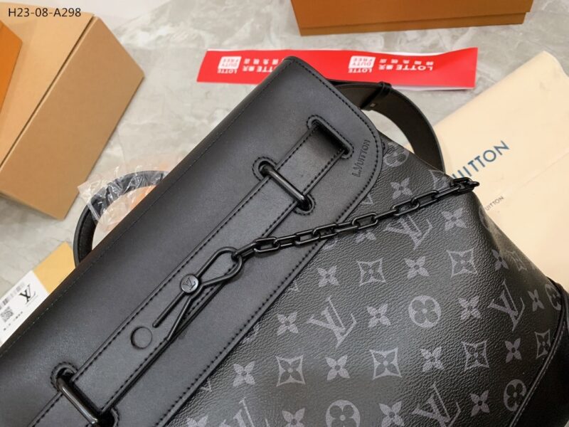 Alternative view of Louis Vuitton Steamer Monogram Eclipse Black 45Cm M44731