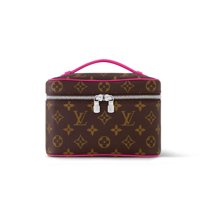 Louis Vuitton Nice Mini Monogram Canvas Pink 20Cm M46767