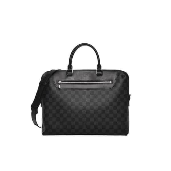 Louis Vuitton Porte Documents Jour Briefcase Damier Black 37Cm N48260