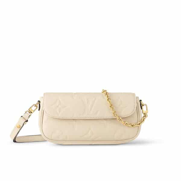 Louis Vuitton Ivy Bag Cream 22Cm M82210