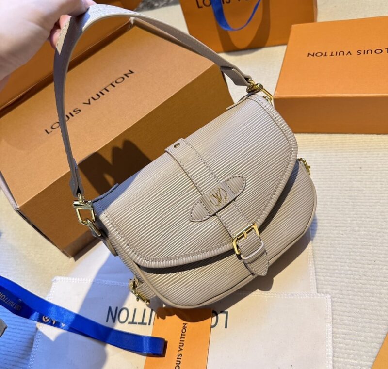 Alternative view of Louis Vuitton Saumur BB Bag Grey 20Cm