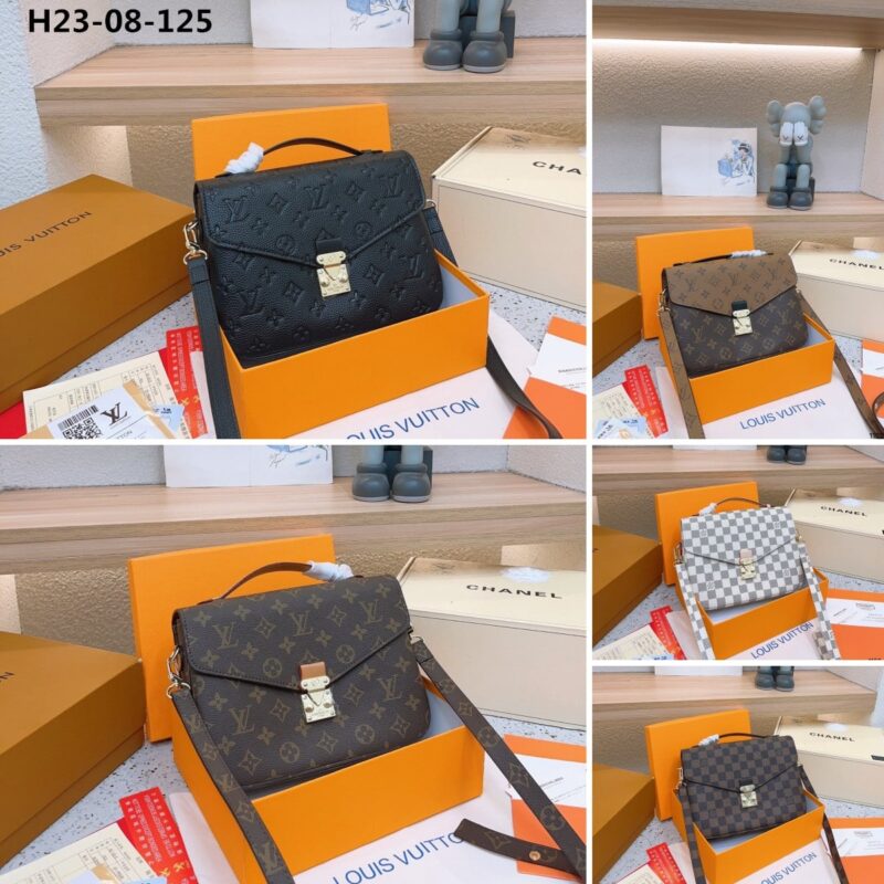 Alternative view of Louis Vuitton Pochette Métis Damier Azur 24Cm