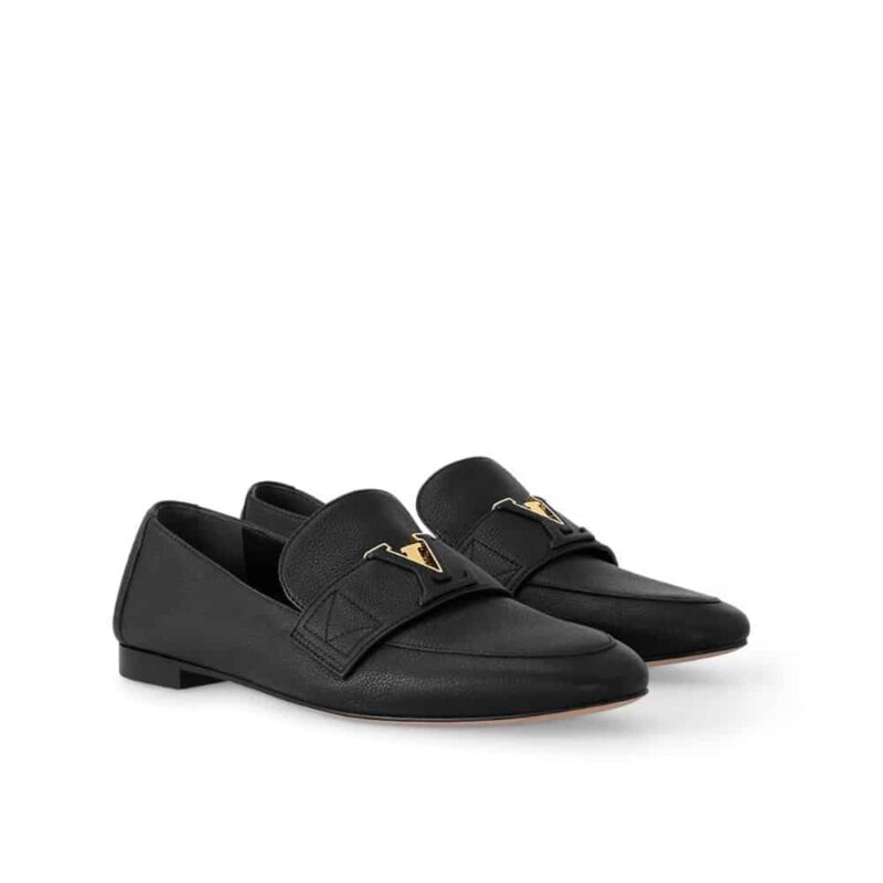 Louis Vuitton Lv Capri Loafer Black 1Acay0