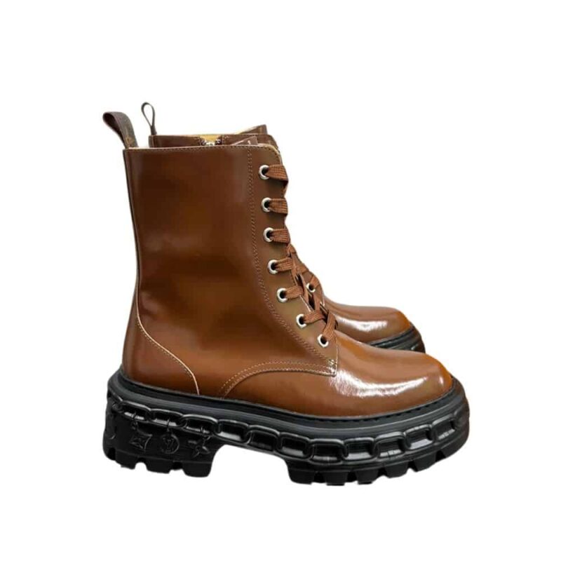 Louis Vuitton Lv Record Ranger Boot Brown