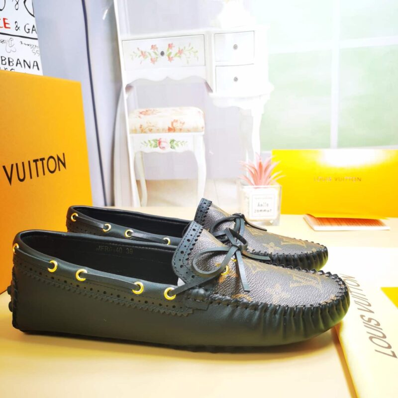 Alternative view of Louis Vuitton Arizona Mocassin Monogram Brown
