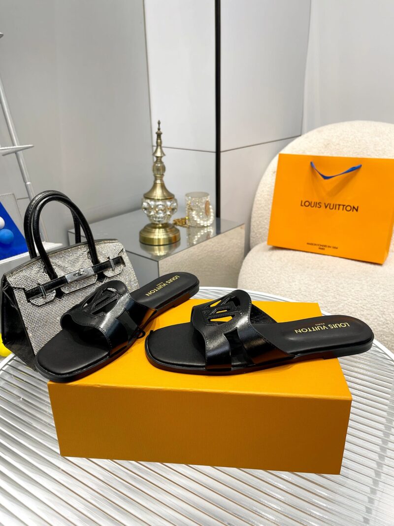Alternative view of Louis Vuitton Lv Isola Flat Mule Black 1Abp0E