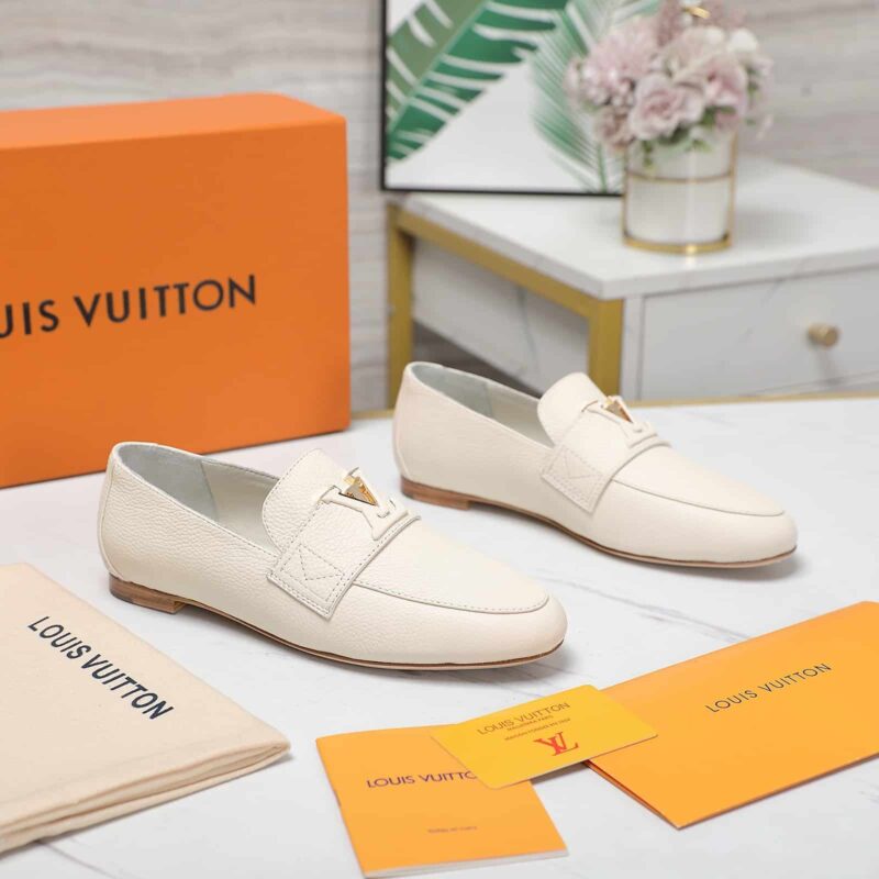 Alternative view of Louis Vuitton Lv Capri Loafer White