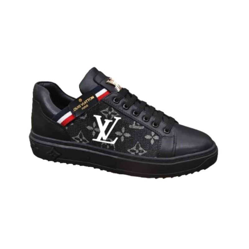 Louis Vuitton Trainer Black Denim