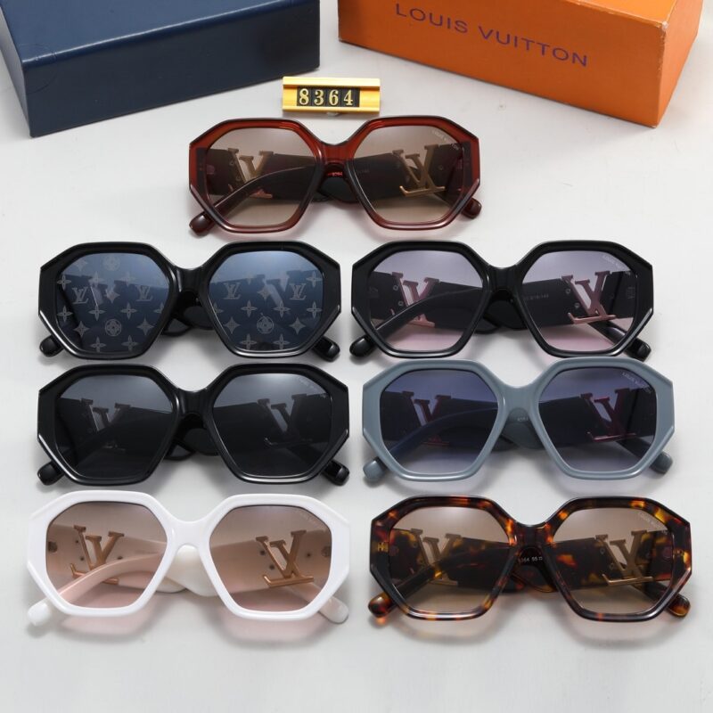 Alternative view of Louis Vuitton Lv Icon Round Glasses Monogram Black