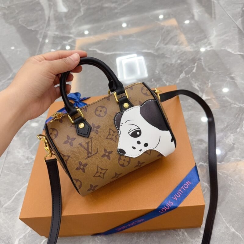 Alternative view of Louis Vuitton Nano Speedy Monogram Reverse Coated Canvas 16Cm M83688