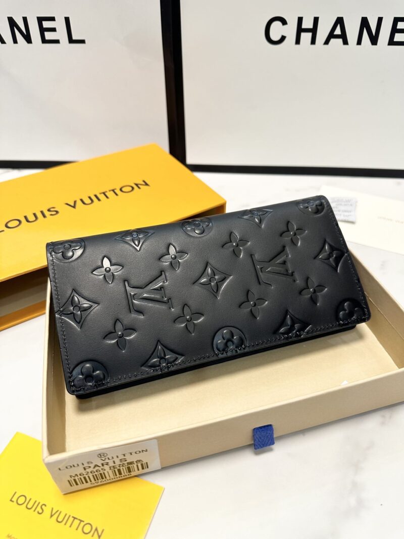 Alternative view of Louis Vuitton Brazza Wallet Monogram Shadow Black 19Cm