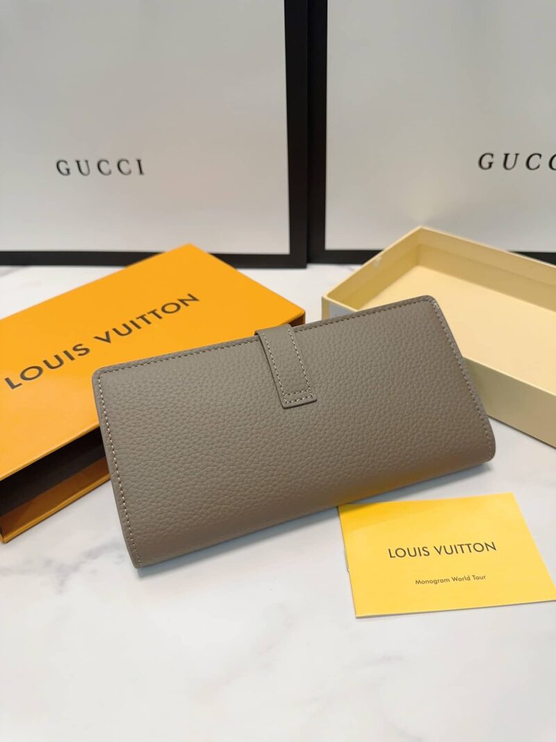 Alternative view of Louis Vuitton Lv Vertical Wallet Beige 19Cm M81367