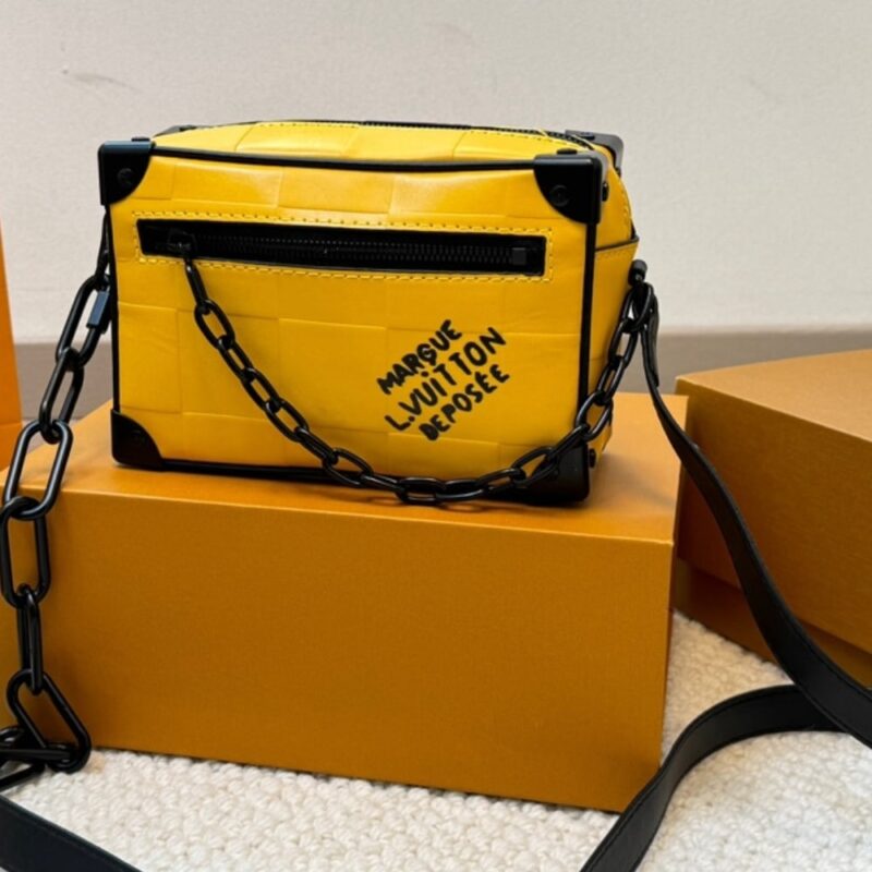 Alternative view of Louis Vuitton Mini Soft Trunk Yellow 18Cm M83558