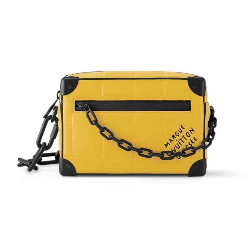 Louis Vuitton Mini Soft Trunk Yellow 18Cm M83558