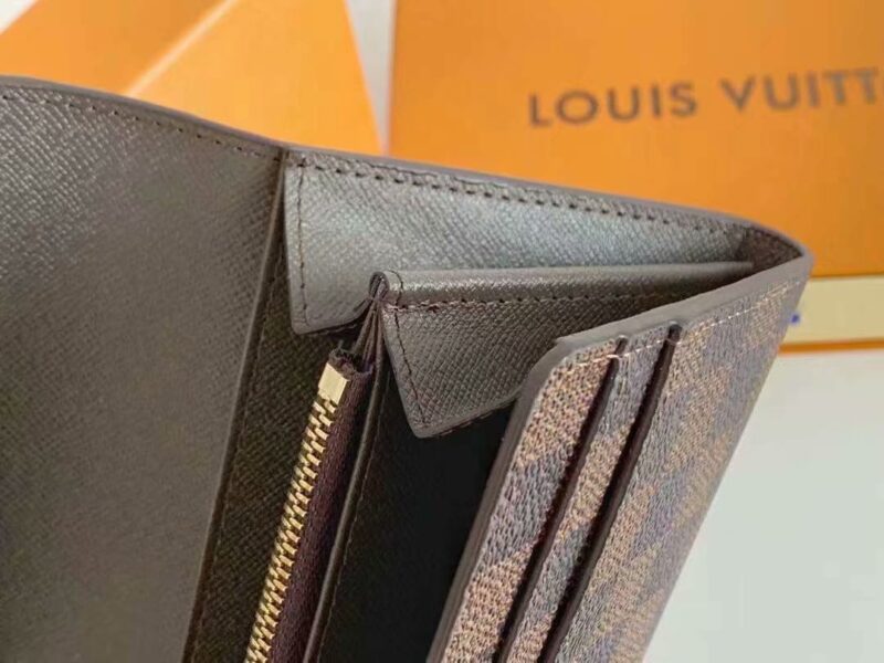 Alternative view of Louis Vuitton Emilie Wallet Damier Ebene 19Cm