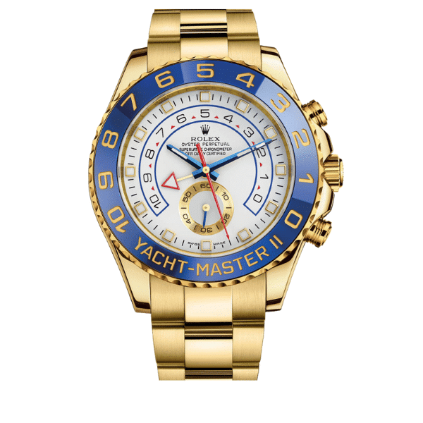 Rolex Oyster Yacht Master Ii 44Mm With Gold Strap 116688 0002