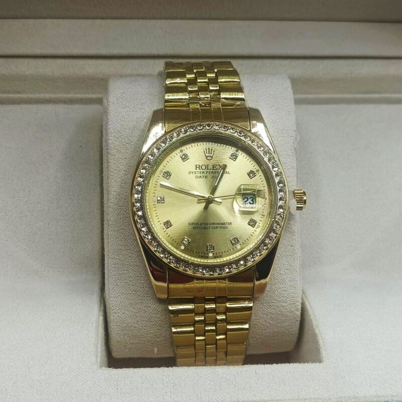 Alternative view of Rolex Man Datejust Gold 37Mm 179138