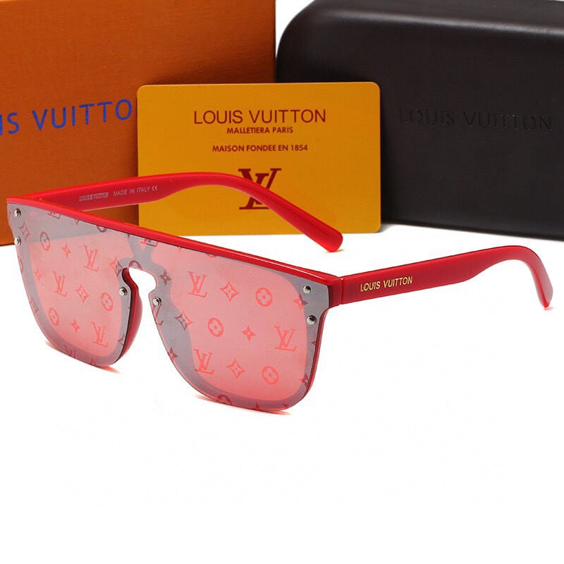 Alternative view of Louis Vuitton Waimea Sonnenstrongrille Pink Monogram Sunglasses