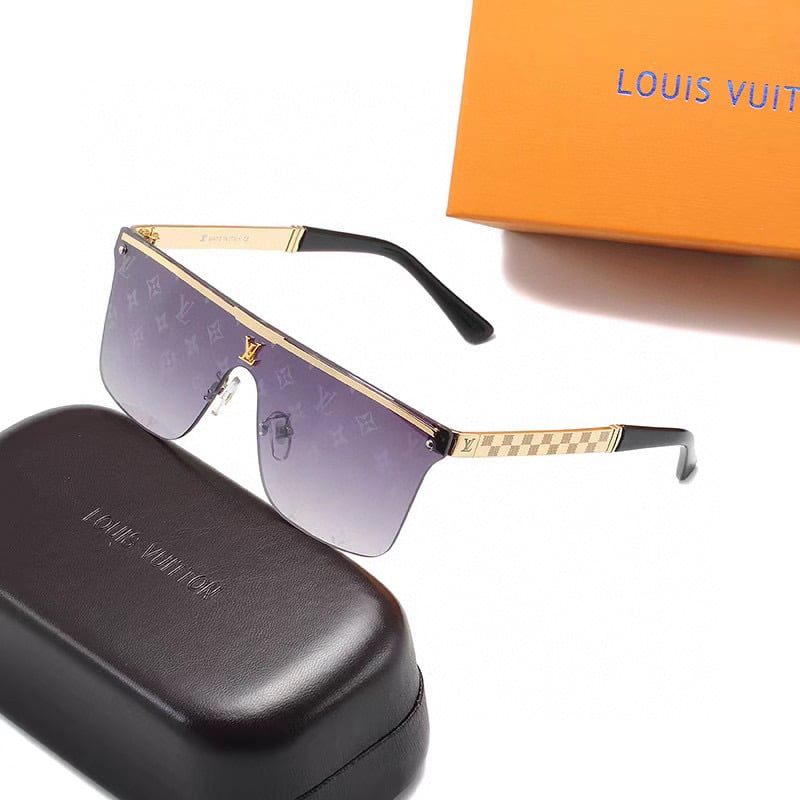 Alternative view of Louis Vuitton Sports Windproof Purple Monogram Sunglasses
