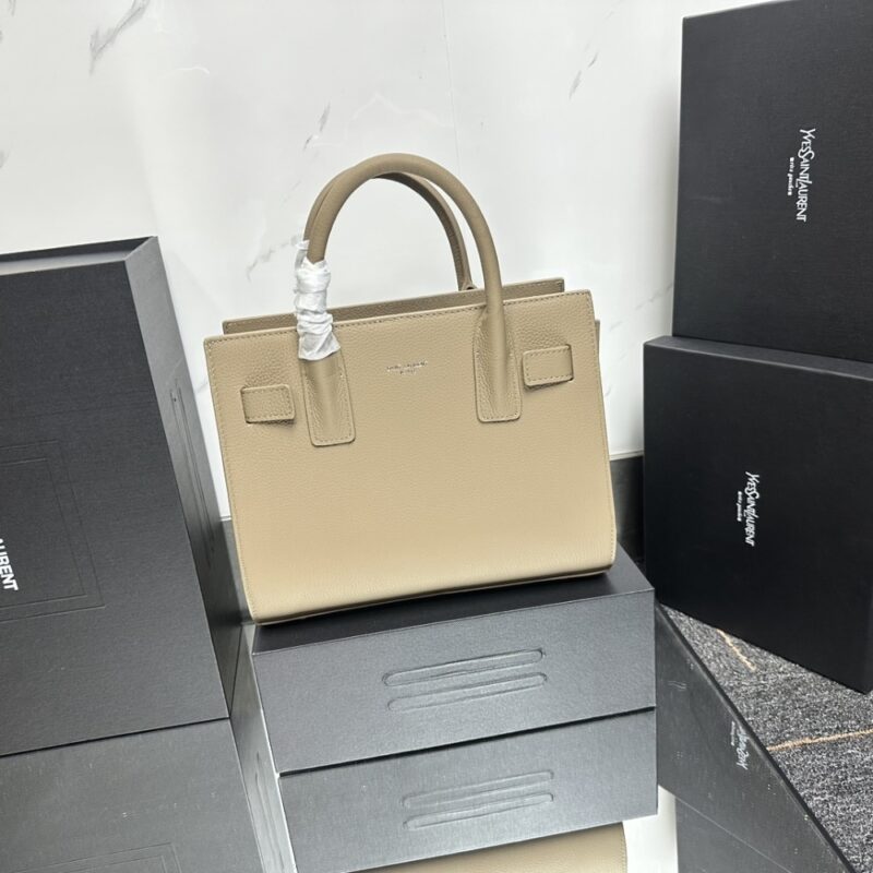 Alternative view of Saint Laurent Sac De Jour Small In Grained Leather Beige 26Cm