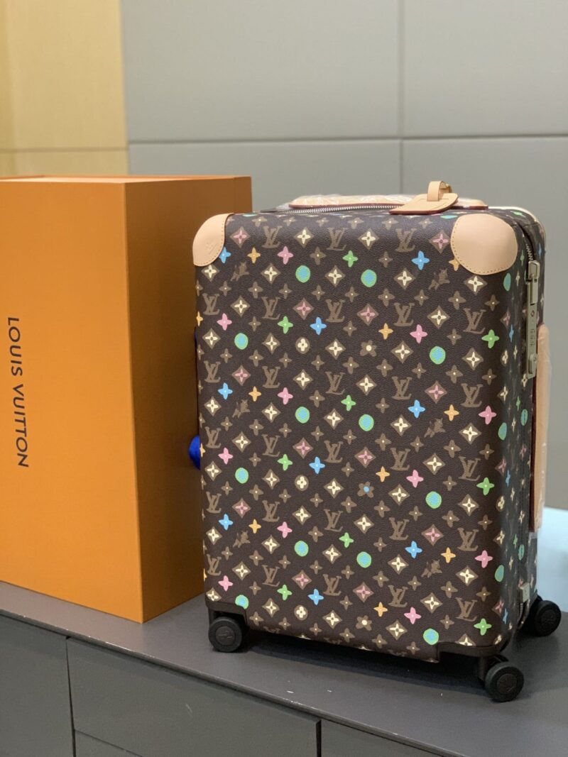 Alternative view of Louis Vuitton Horizon 55 Suitcase Monogram Craggy Coated Canvas Chocolate 55Cm M47070