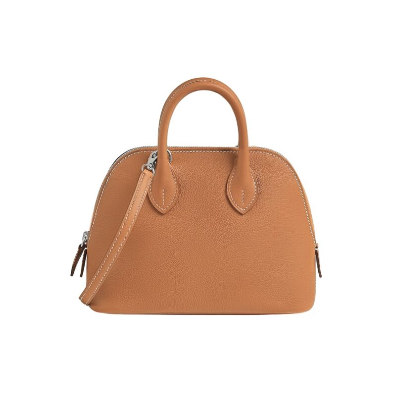 Hermes Bolide 1923 Mini Bag Leather Brown 18Cm H075180Ck37