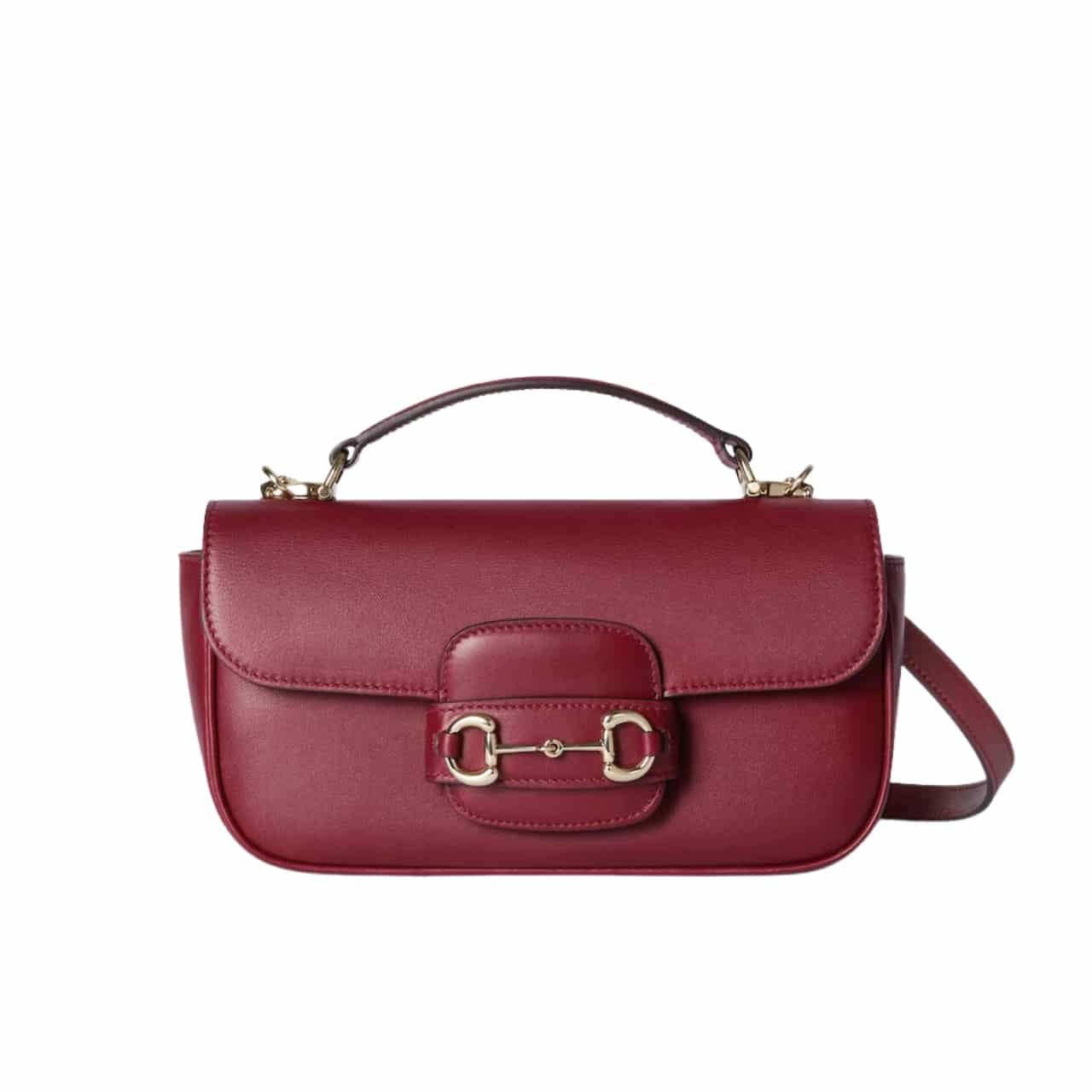 Gucci Horsebit 1955 Small Top Handle Bag Rosso Ancora Red 22Cm 815206 Aaec2 6207