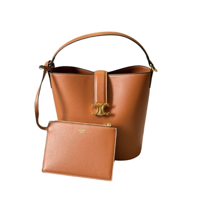 Celine Medium Louise Bag In Smooth Brown 23Cm